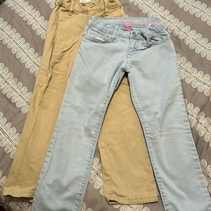 Girls size 6 pants